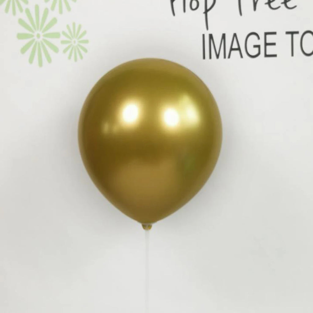 50Pcs Balloons Metallic Thick Chrome Shiny Latex Happy Birthday Wedding Party Toy Decor