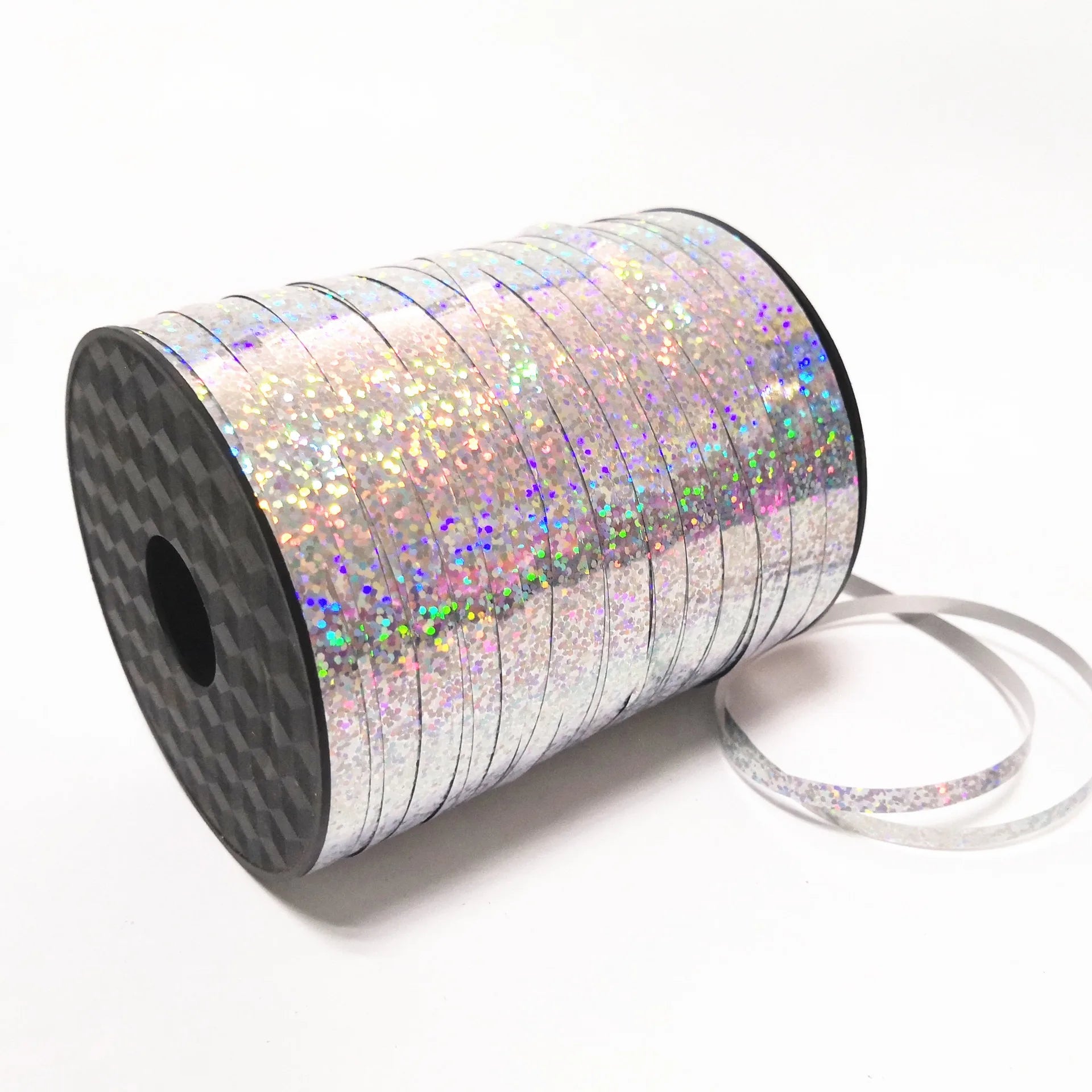 500 Yards Shiny Metallic Gold Crimped Curling Ribbon Balloon String Roll for Gift Wrapping Party Promotional Party Supplies