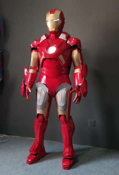 Factory Direct Sales Realistic LED Costume Adult Cosplay Costume LED Robot Costume