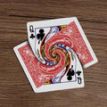 Vortex Magic Tricks Playing Card Connected Poker Change Card Magia Magician Close Up Street Illusions Gimmicks Mentalism Props
