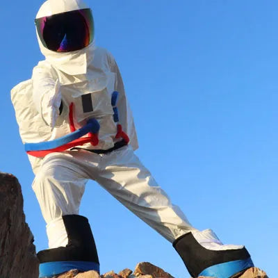 Cosplay Party Simulation Space Spacesuit Cartoon Doll Clothes Costume Adult Performance Children Astronaut Costumes