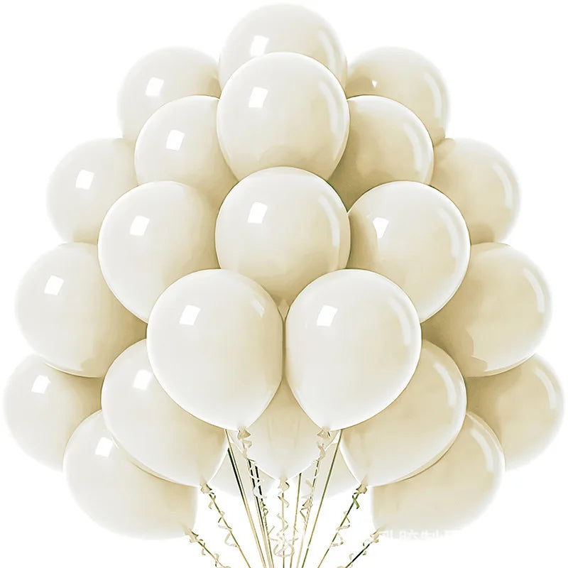 20pcs Pearl Latex Balloon Blue Helium Ball for Wedding Adult Birthday Party Baby Shower Graduation Chinese New Year Decoration