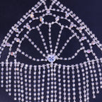 Dazzling Multilayer Crystal Tassel Waist & Bikini Bra Body Chain Jewelry