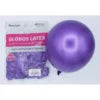 Party Love Latex Balloons 50cm Purple Chrome for Adults Birthday Party Decorations