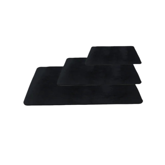 Customize Paper Poker Deck Card Mat (Black) for Street Magic Tricks Illusions Accessories Gimmick Props Magicians Pad