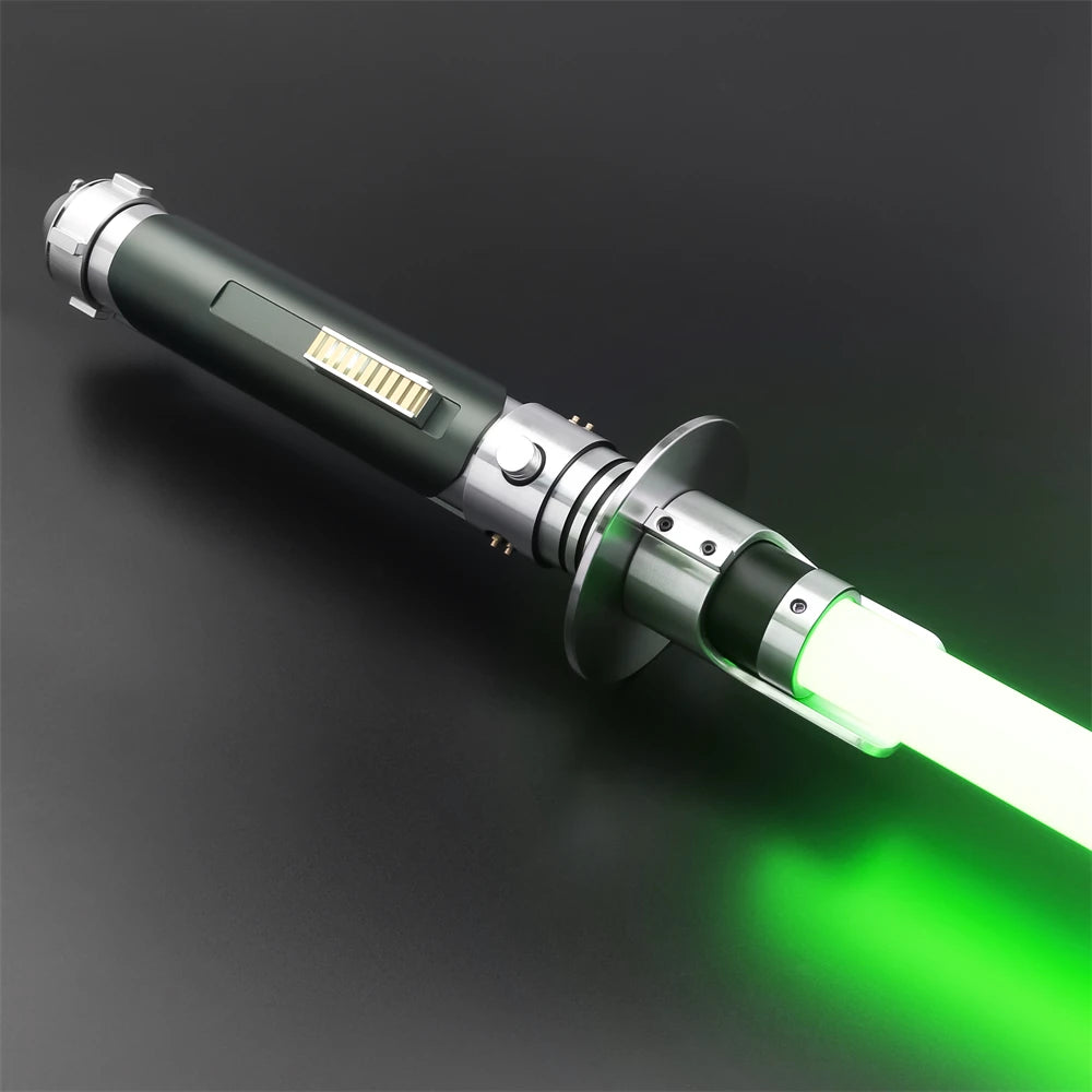 TXQSABER Kanan Jarrus Neo Pixel Lightsaber 27 Sets Sound Fonts Smooth Swing LED Sword Metal Handle Lightsaber for Cosplay