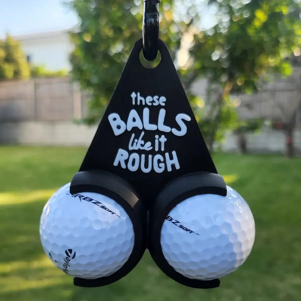 New Eco-friendly ABS Golf Ball Holder with Customizable Logo Funny Golf Gifts Suspension Golf Stand