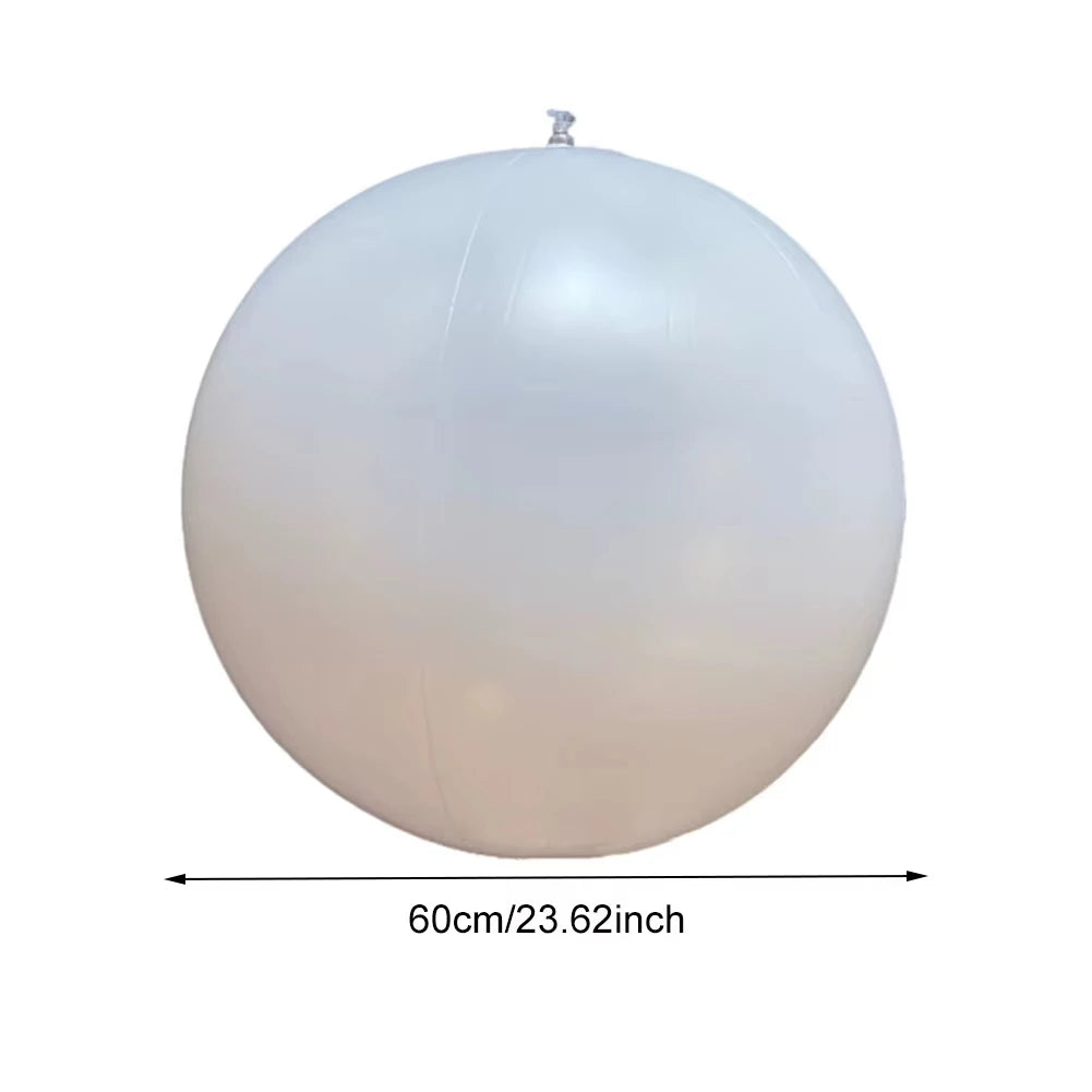 Inflatable Light-up Christmas Balls PVC Remote Control LED Flashing Beach Balloons Children's Christmas Party Supplies