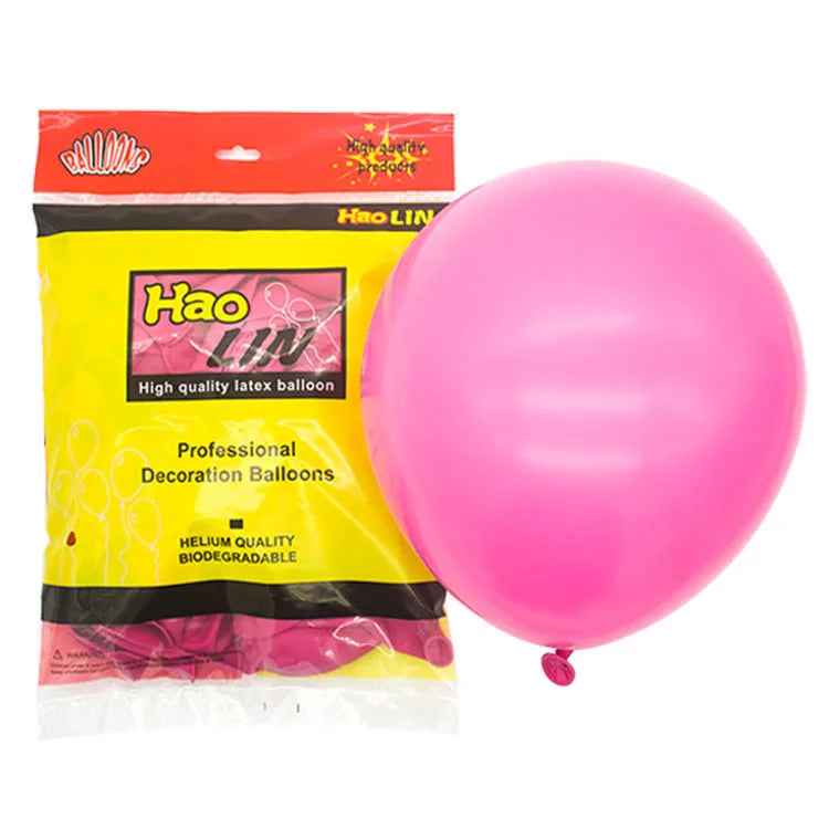 12 Inch Latex Balloons for Various Occasions-for Birthdays Graduations Baby Showers Christmas Holidays Mother's Day Halloween