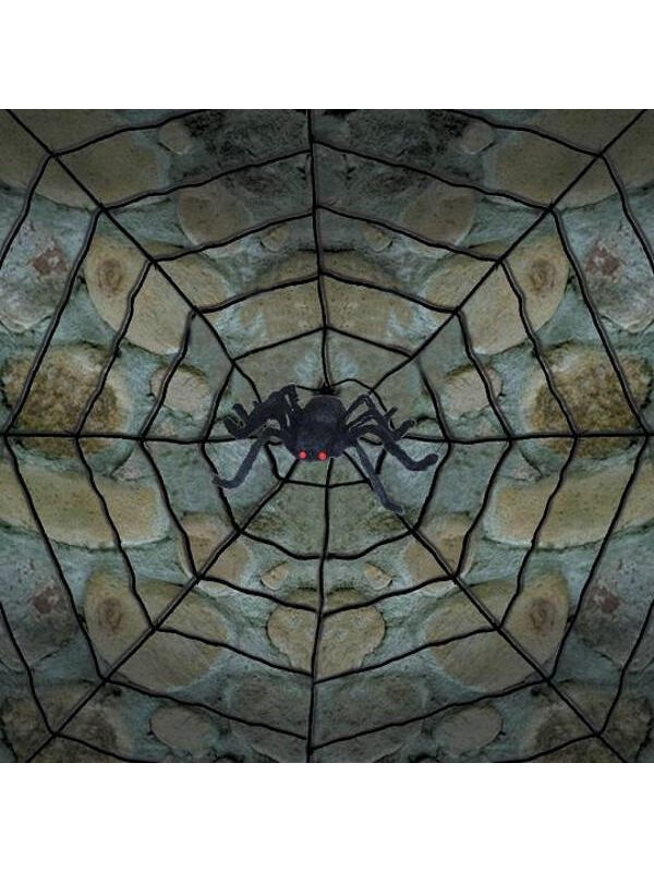 Spiderweb with Spider Prop by Masquerade