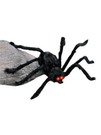 Medium Light-Up Furry Black Spider by Masquerade