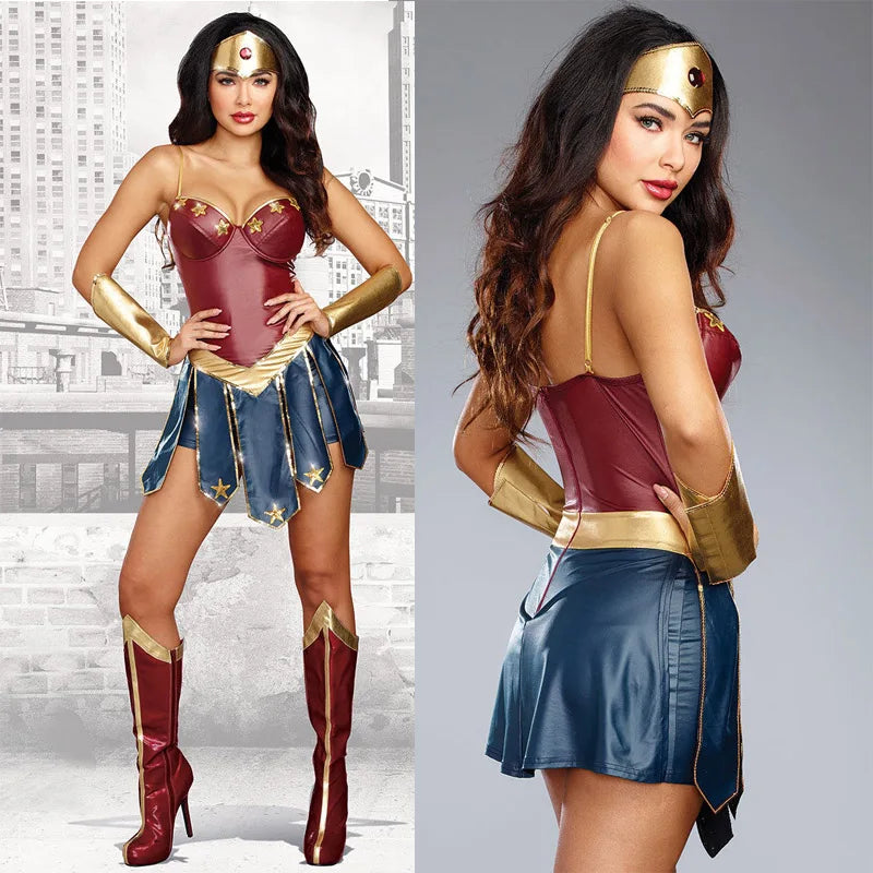 Women's Wonder Woman-Inspired Costume