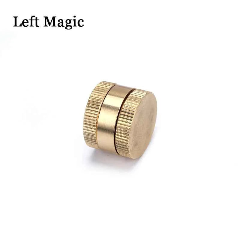 Copper Dynamic Coins (10 Pence Version) Magic Tricks Money Fly Coin Fly Plating Magic Props Close Up Street Coin Money Magic
