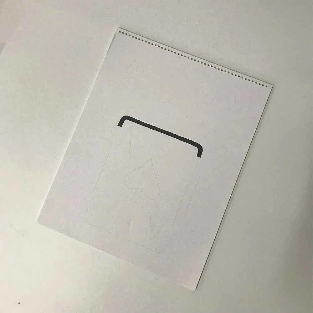 Refill for Professional Cardiographic Exclusive Rise Card Prediction (35.5*28cm) Magic Tricks Stage Illusion Gimmick Prop Access - Big Tim's Magic Emporium
