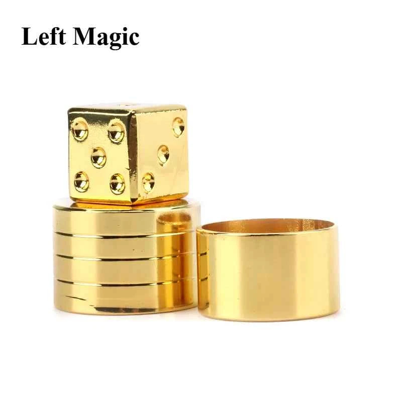 Predicted Dice Magic Trick - Close Up Magic Illusion Gimmick for Mystery Magician Stage and Street Performances - Big Tim's Magic Emporium