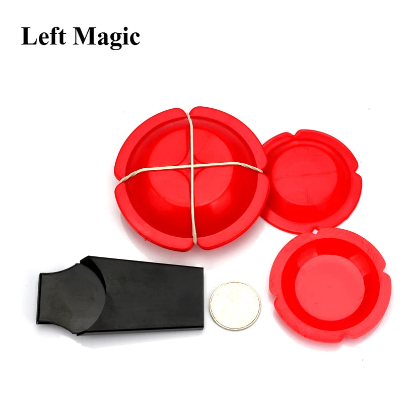 1sets Miracle Appearing Coin Lightning box close up Magic Tricks Coin Penetration sihir mentalism illusion tour de magie street - Big Tim's Magic Emporium