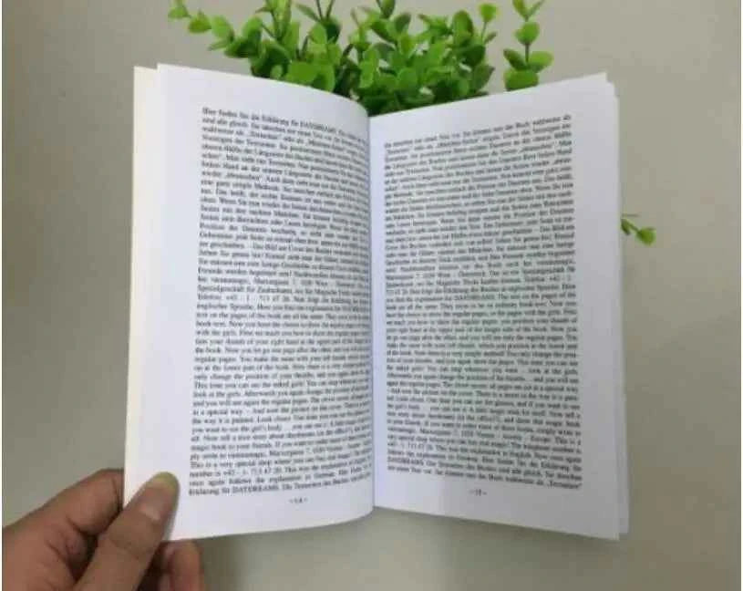 Daydreams Magic Book Close Up Professional Comedy Funny Magic Tricks Gimmicks Props Magicians Street Easy to do Learning Magia