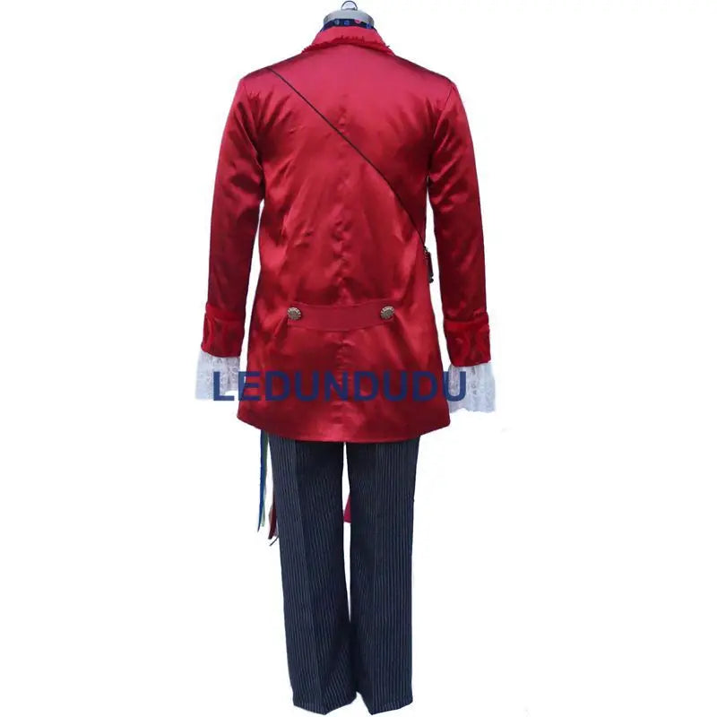Movie Alice Mad Hatter Cosplay Costume Men Cos Uniform Hat Full Set for Halloween Carnival Party Cosplay Clothes - Big Tim's Magic Emporium