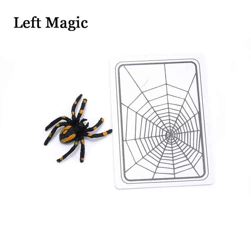 Spider And Net Magic Trick The Web Trick Cards Magic Props Magic Tricks Toys Magician Gimmick Magic Illusion
