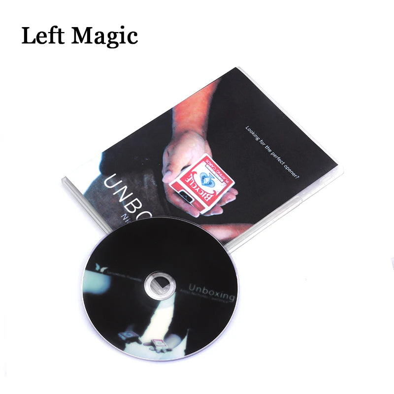 Unboxing By Nicholas Lawrence & SansMinds (DVD+Gimmick) - Card Magic Tricks Close Up Magic Accessories Stage Fun Illusions - Big Tim's Magic Emporium