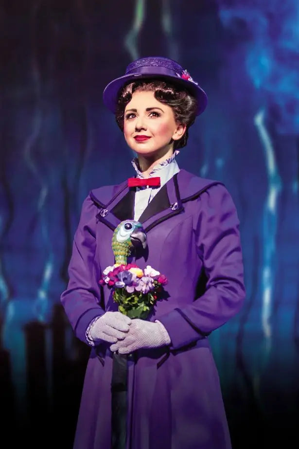 2025 Mary Poppins Cosplay Costume Jacket Dress Adult Halloween Costume Cosplay Multi-Styles For Choosing - Big Tim's Magic Emporium