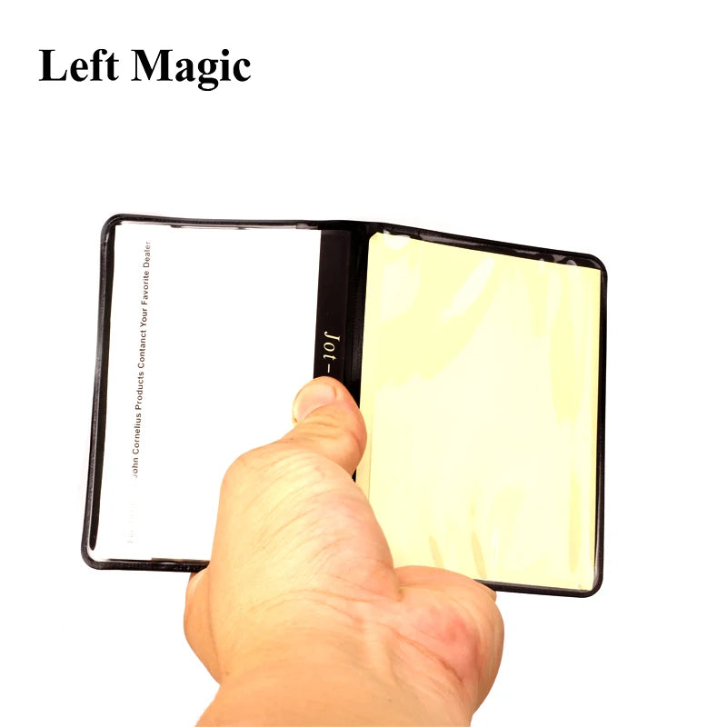 1 Set Light Prediction Holder(Charged Version)- Magic Tricks Optical Prediction Wallet Magic Props Close Up Magic G8080 - Big Tim's Magic Emporium