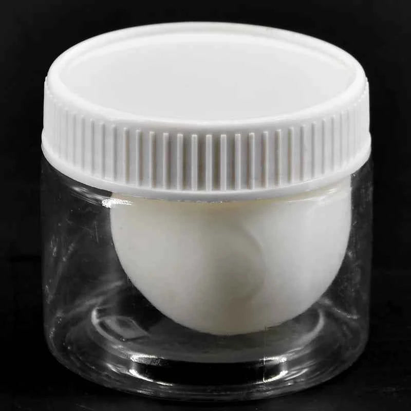 Super Silicone Fake Egg – Silk to Egg Magic Prop (White) - Big Tim's Magic Emporium
