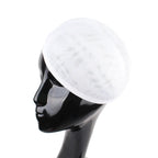16x19cm Oval Sinamay Button Cap Fascinator Base 5-Pack DIY Millinery Hat Mold