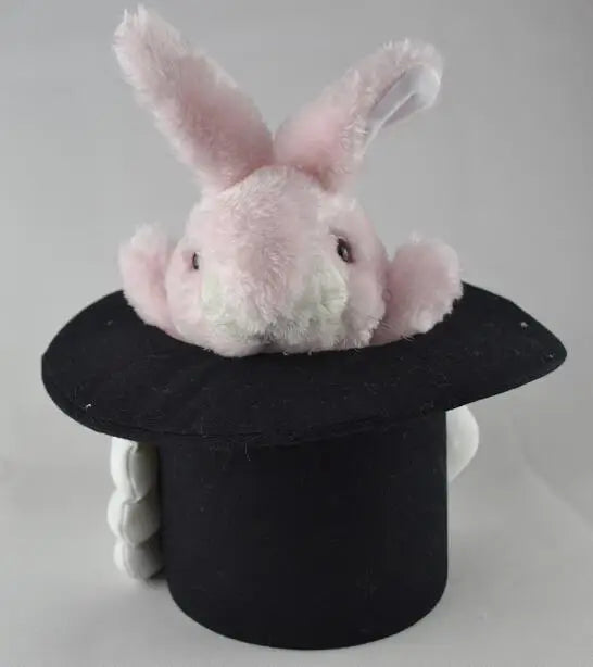 Deluxe Rabbit In the Hat Puppet Magic Tricks Cute Little Bunny Magia Magician Stage Illusions Gimmick Props Comedy Toy for Kids - Big Tim's Magic Emporium