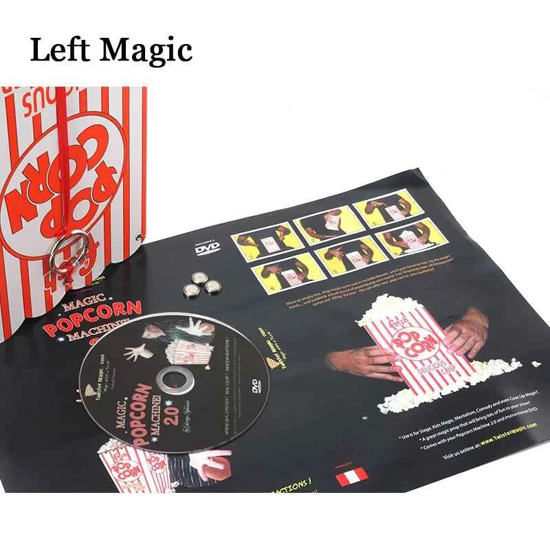 Electronic Edition Popcorn 2.0 Magic ( DVD + Gimmick ) Magic Tricks stage close up props Mentalism Illusion Stage Comedy magie