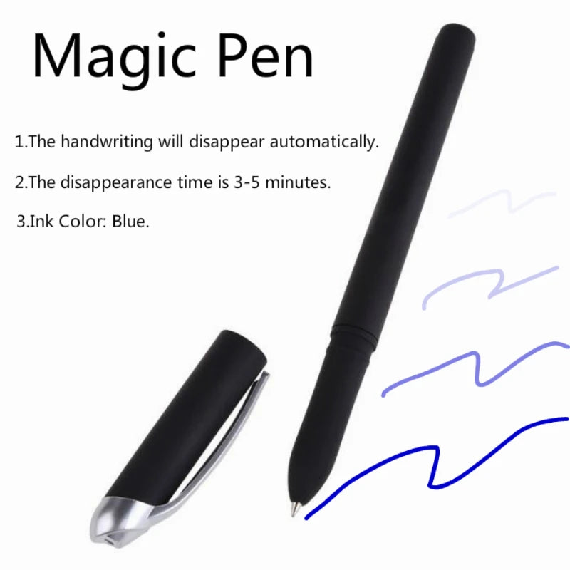 Funny Magic Tricks Pen Invisible Ink Erasable Fabric Pen Fabric Marker Disappear Marker disappearing ink Marker pen Magic Toys - Big Tim's Magic Emporium