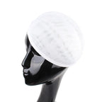 16x19cm Oval Sinamay Button Cap Fascinator Base 5-Pack DIY Millinery Hat Mold