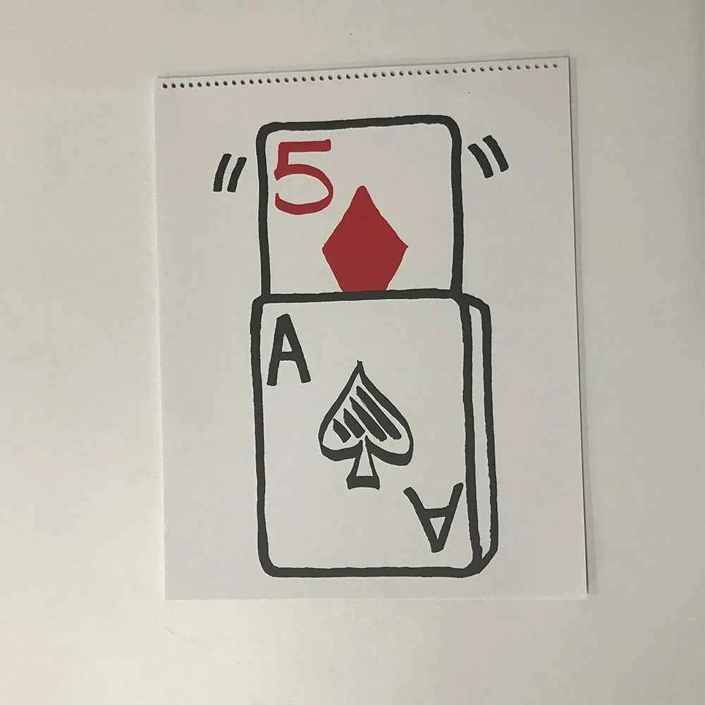 Refill for Professional Cardiographic Exclusive Rise Card Prediction (35.5*28cm) Magic Tricks Stage Illusion Gimmick Prop Access - Big Tim's Magic Emporium