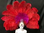 The Stardust Samba Enchantment – Exquisite Feathered Dance & Stage Headdress