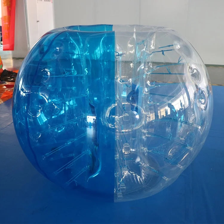 First Class Material TPU Inflatable Bumper Ball Half Color Inflatable Bubble Soccer Balloon for Sale