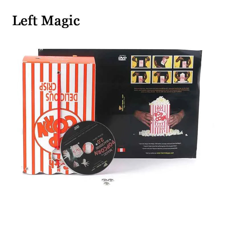 Electronic Edition Popcorn 2.0 Magic ( DVD + Gimmick ) Magic Tricks stage close up props Mentalism Illusion Stage Comedy magie