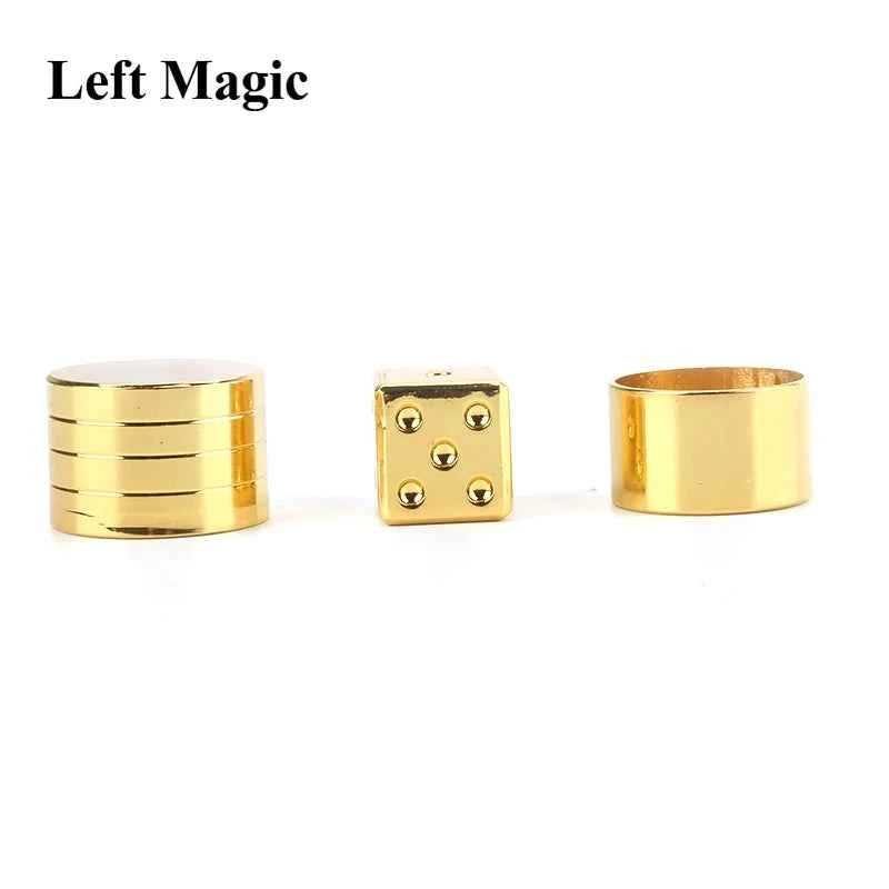 Predicted Dice Magic Trick - Close Up Magic Illusion Gimmick for Mystery Magician Stage and Street Performances - Big Tim's Magic Emporium