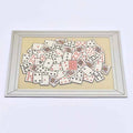 Frame Up visual card Flip Magic Tricks Mixed Up Card Frame Card Prediction Magie Stage Illusions Gimmick Props Comedy