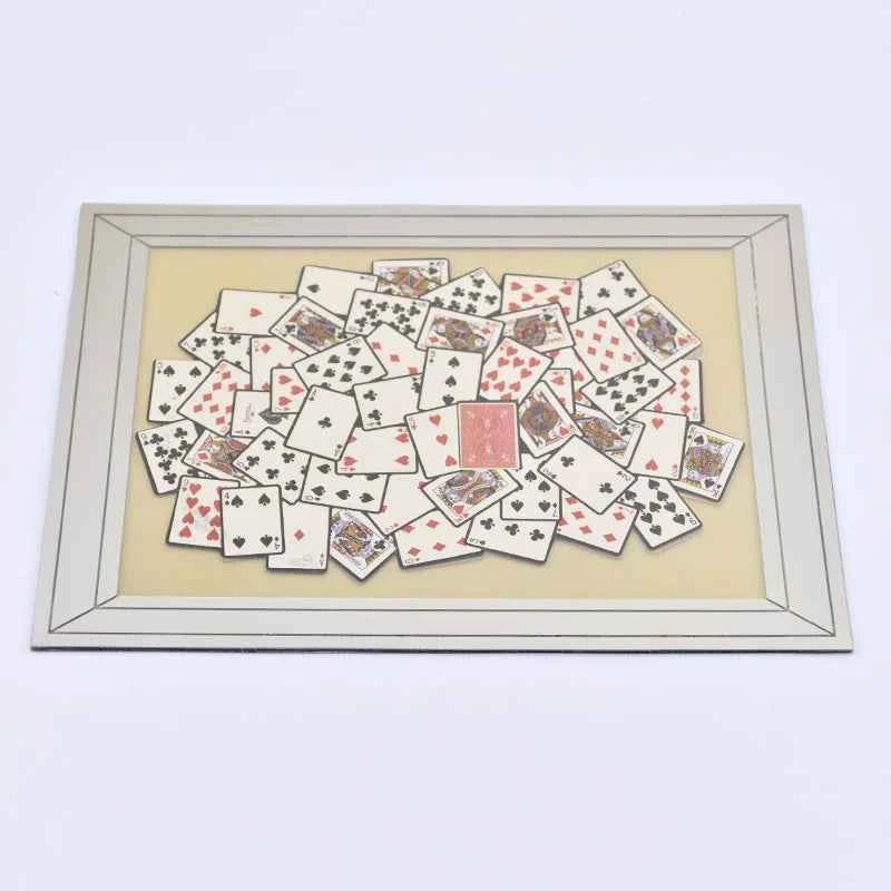 Frame Up visual card Flip Magic Tricks Mixed Up Card Frame Card Prediction Magie Stage Illusions Gimmick Props Comedy