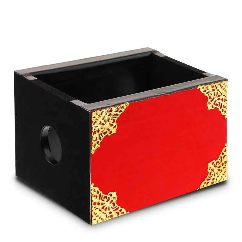 Silk Through The Fire/Fire Box Magic Tricks Comedy Stage Magia Scarve Appeairng Magie Fire Illusion Gimmick Props for Magicians - Big Tim's Magic Emporium