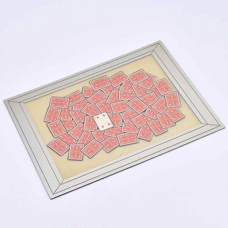 Frame Up visual card Flip Magic Tricks Mixed Up Card Frame Card Prediction Magie Stage Illusions Gimmick Props Comedy