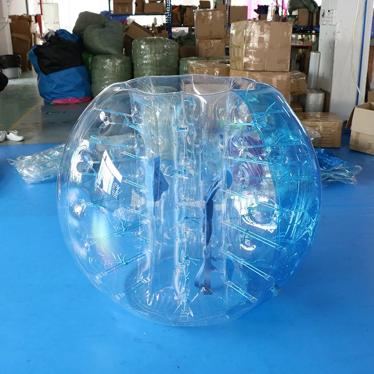 First Class Material TPU Inflatable Bumper Ball Half Color Inflatable Bubble Soccer Balloon for Sale