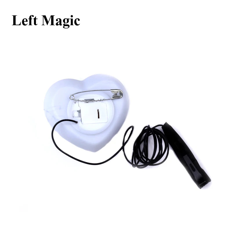 Heart Light (Red Color) Magic Tricks Appearing Lighting Stage Close Up Party Gimmick Props Lovely Comedy Accessories G8116 - Big Tim's Magic Emporium