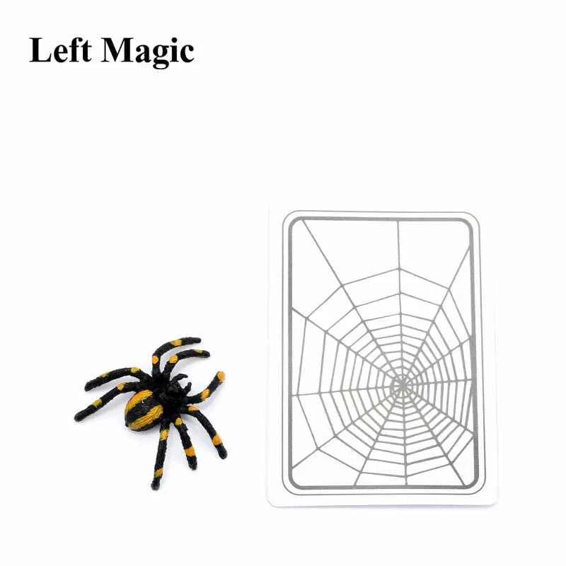 Spider And Net Magic Trick The Web Trick Cards Magic Props Magic Tricks Toys Magician Gimmick Magic Illusion