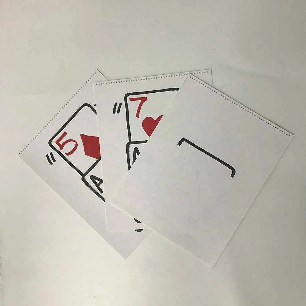 Refill for Professional Cardiographic Exclusive Rise Card Prediction (35.5*28cm) Magic Tricks Stage Illusion Gimmick Prop Access - Big Tim's Magic Emporium