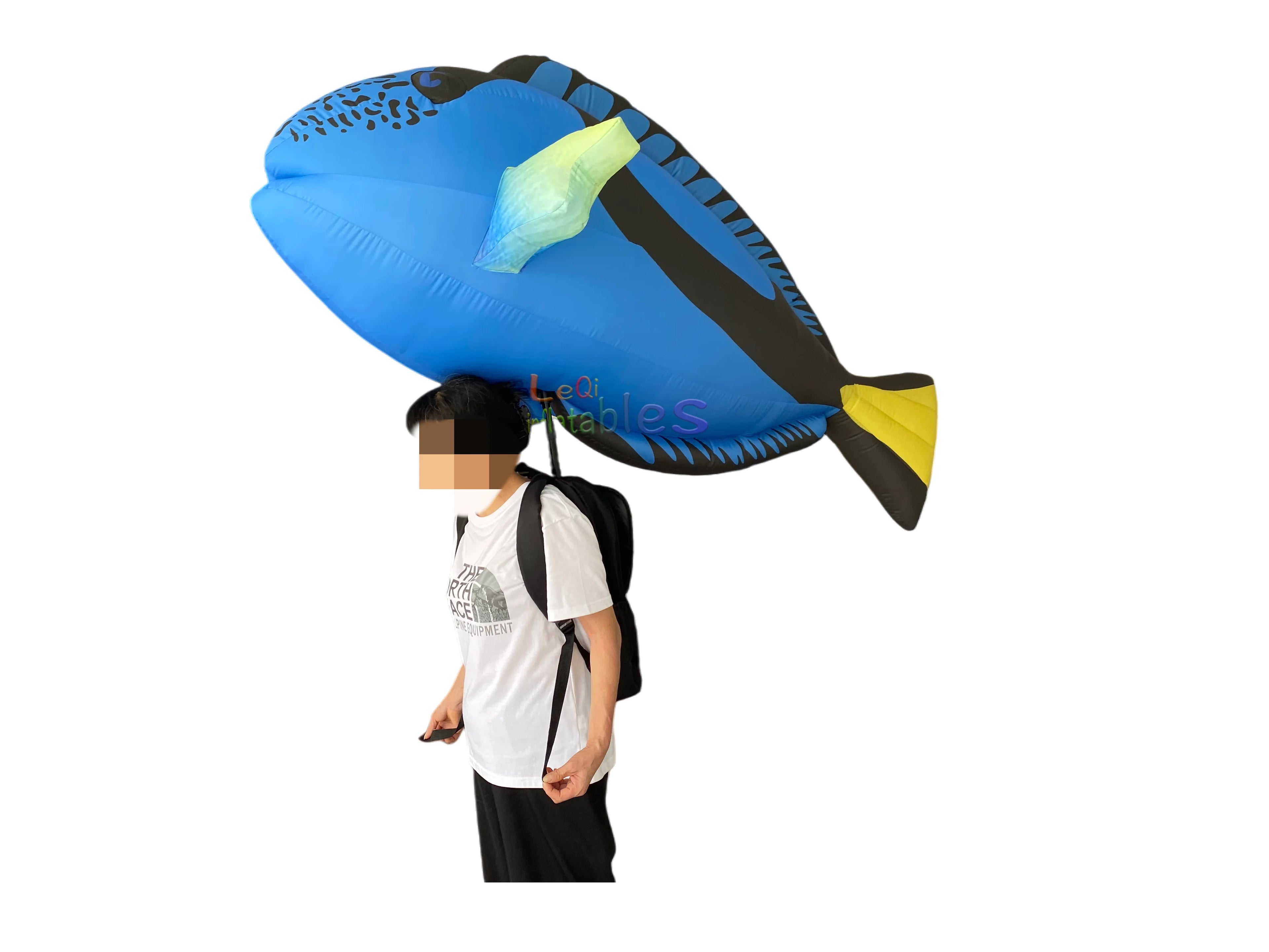 Walking Inflatable Tropical Fish Clown Fish Puppet Costume Ocean Theme Parade Event for Festival Celebration