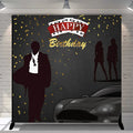 Casino Party Theme Backdrop James Bond Party 007 Bond Party Happy Birthday Party Decor Custom Banner Backdrops Photo Booth - Big Tim's Magic Emporium