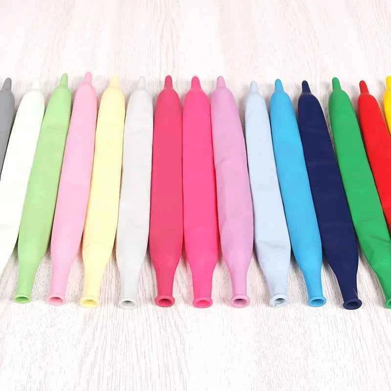 660 Long Magic Balloons 10pcs Tying Twisting Balloon Creative Variety Modeling Big Magic Balloon Wedding Birthday Decoration