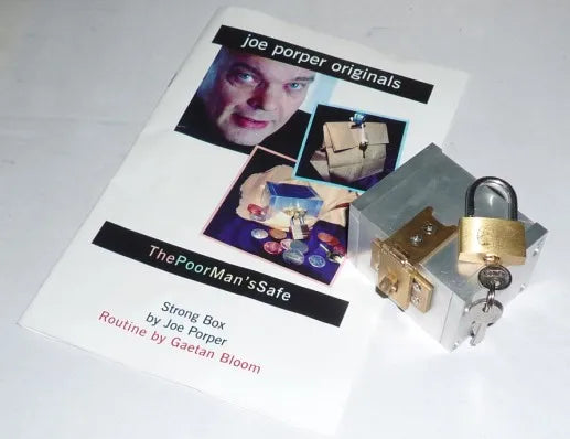 The Strong Box 2.0 Magic Tricks For Professional Magician Metal Box Appearing/Vanising Mentalism Magic Props - Big Tim's Magic Emporium