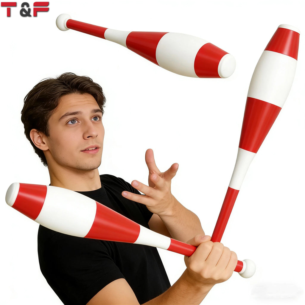 Clown Warm up Hand Stick Juggling Clubs Juggling Sticks Kids or Adult Juggling Stick
